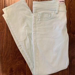 Express Cropped Mint Legging Jean